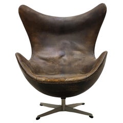 1st Edition Egg Chair by Arne Jacobsen for Fritz Hansen, 1958