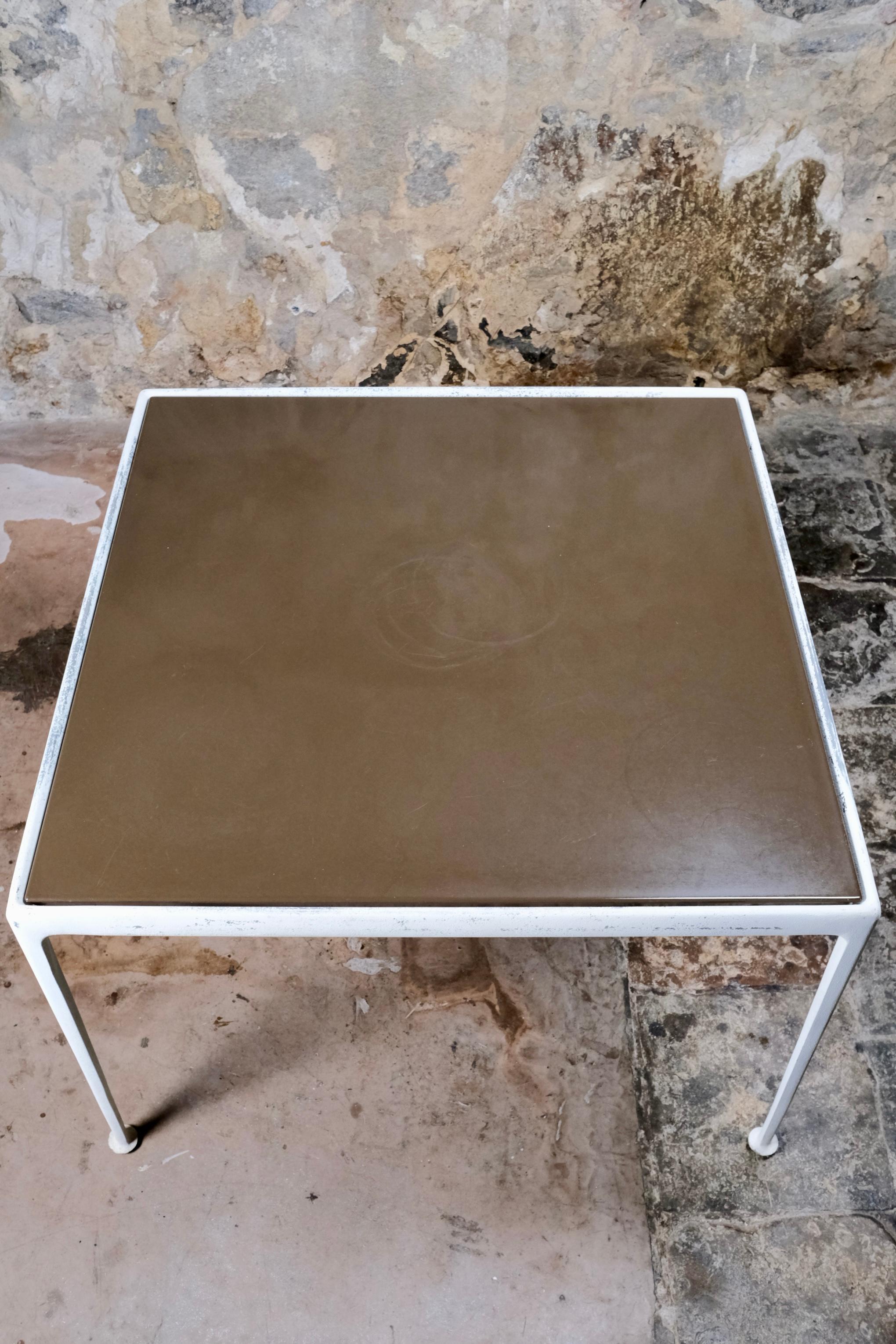 Alluminio Tavolo per il tempo libero in 1a edizione di Richard Schultz per Knoll, 1966 in vendita
