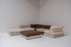 1st edition Mah Jong sofa by H. Hopfer for Roche bobois