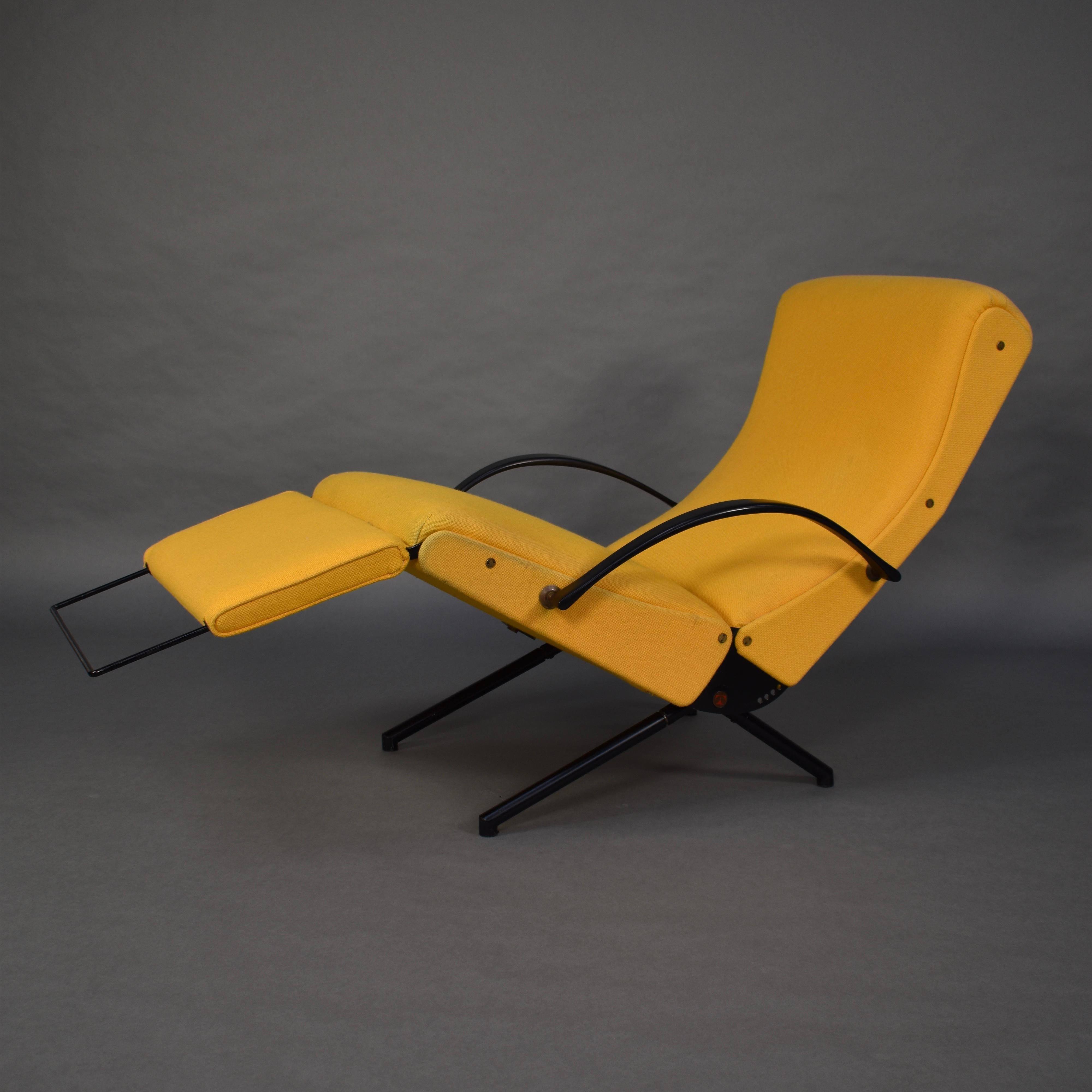 Italian First Edition P40 Lounge Chair by Borsani for Tecno, Italy, circa 1950