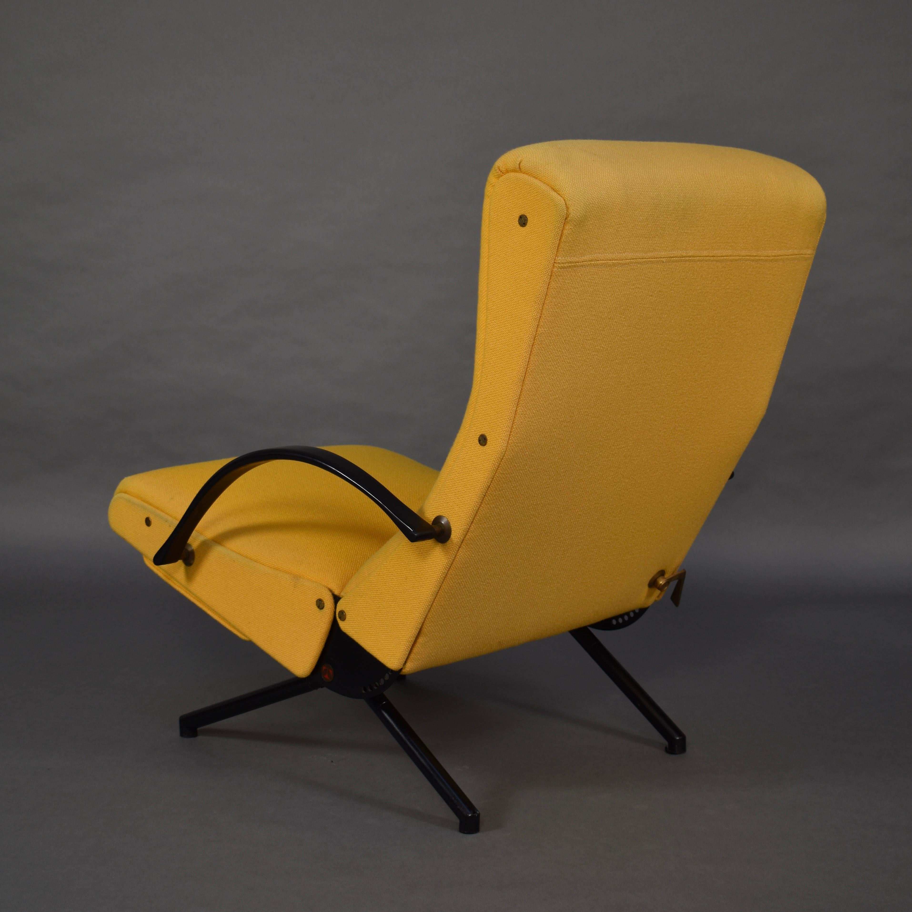 First Edition P40 Lounge Chair by Borsani for Tecno, Italy, circa 1950 1