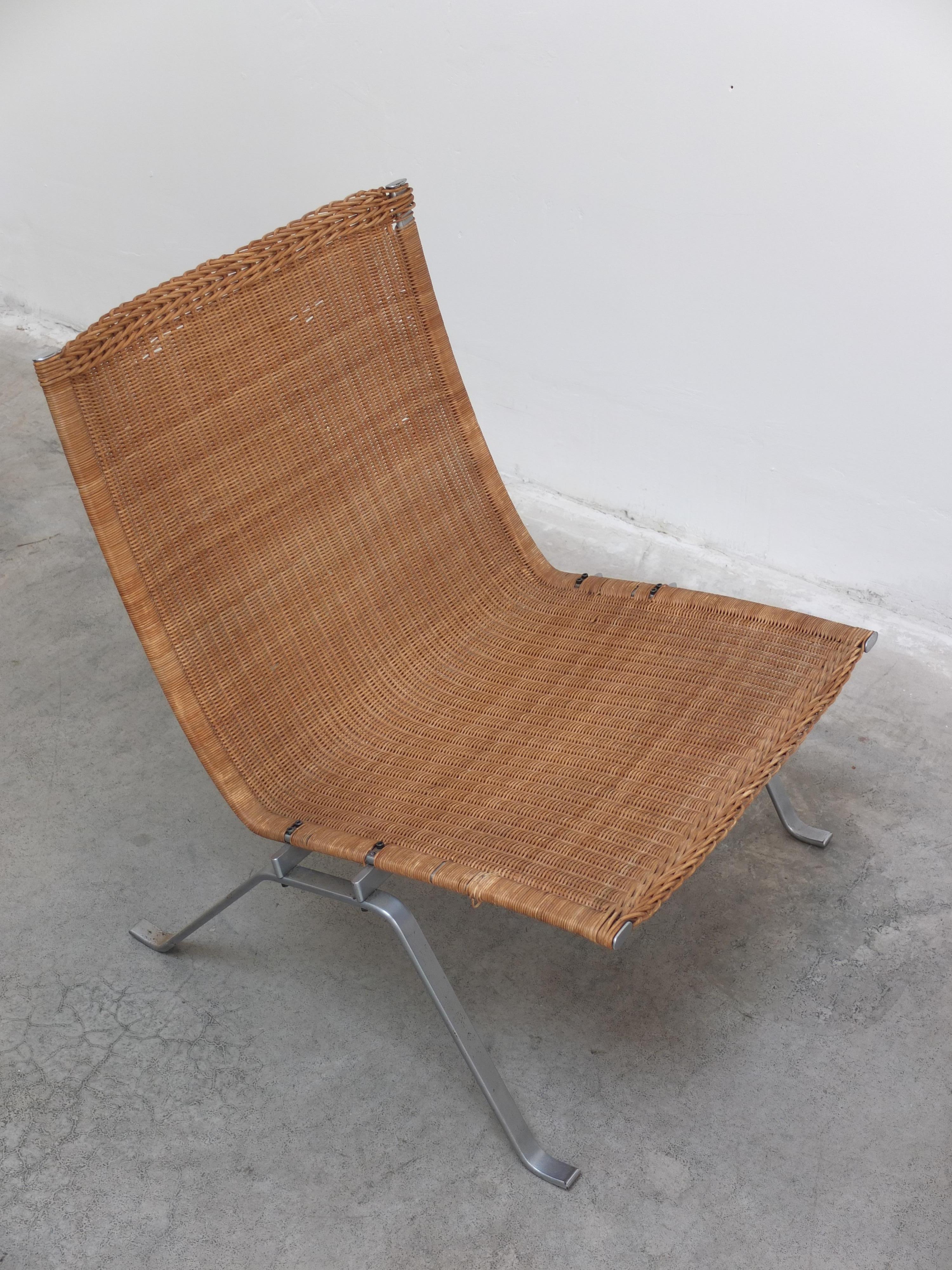 Paire de chaises 'PK22' de Poul Kjærholm pour E. Kold Christensen, 1958, première édition en vente 3