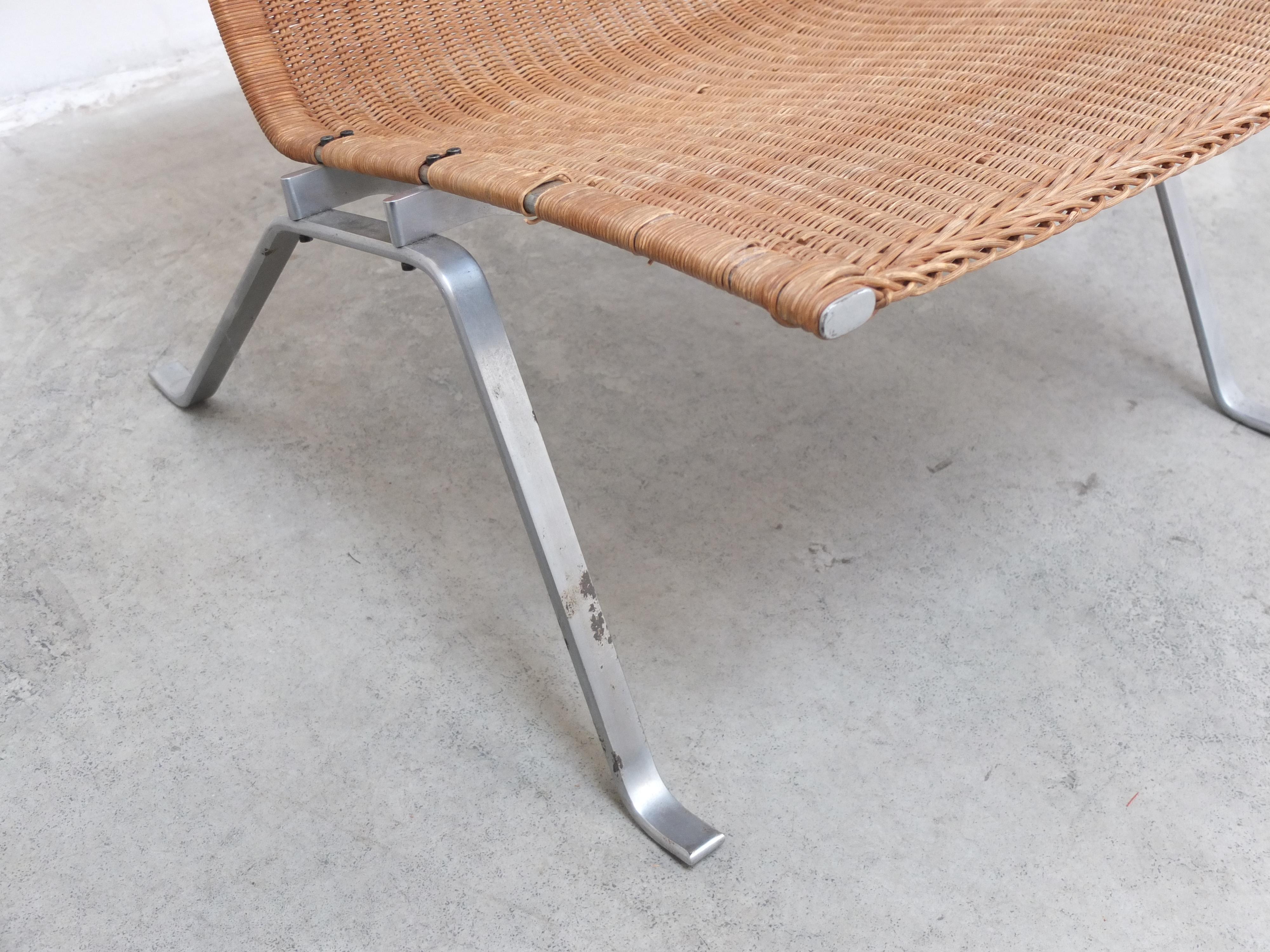 Paire de chaises 'PK22' de Poul Kjærholm pour E. Kold Christensen, 1958, première édition en vente 9