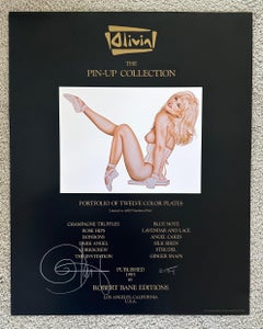 1st Edition Portfolio of Erotica "The Pin-Up Collection" by Olivia de Berardinis