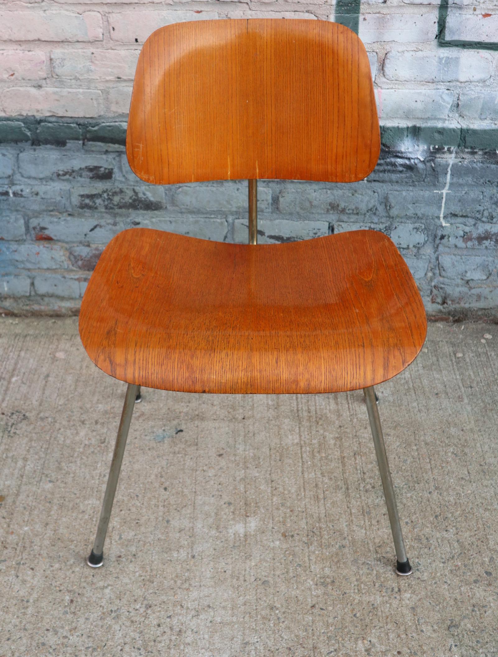 American 1st Edition Pre Herman Miller Eames DCM by Evans Products