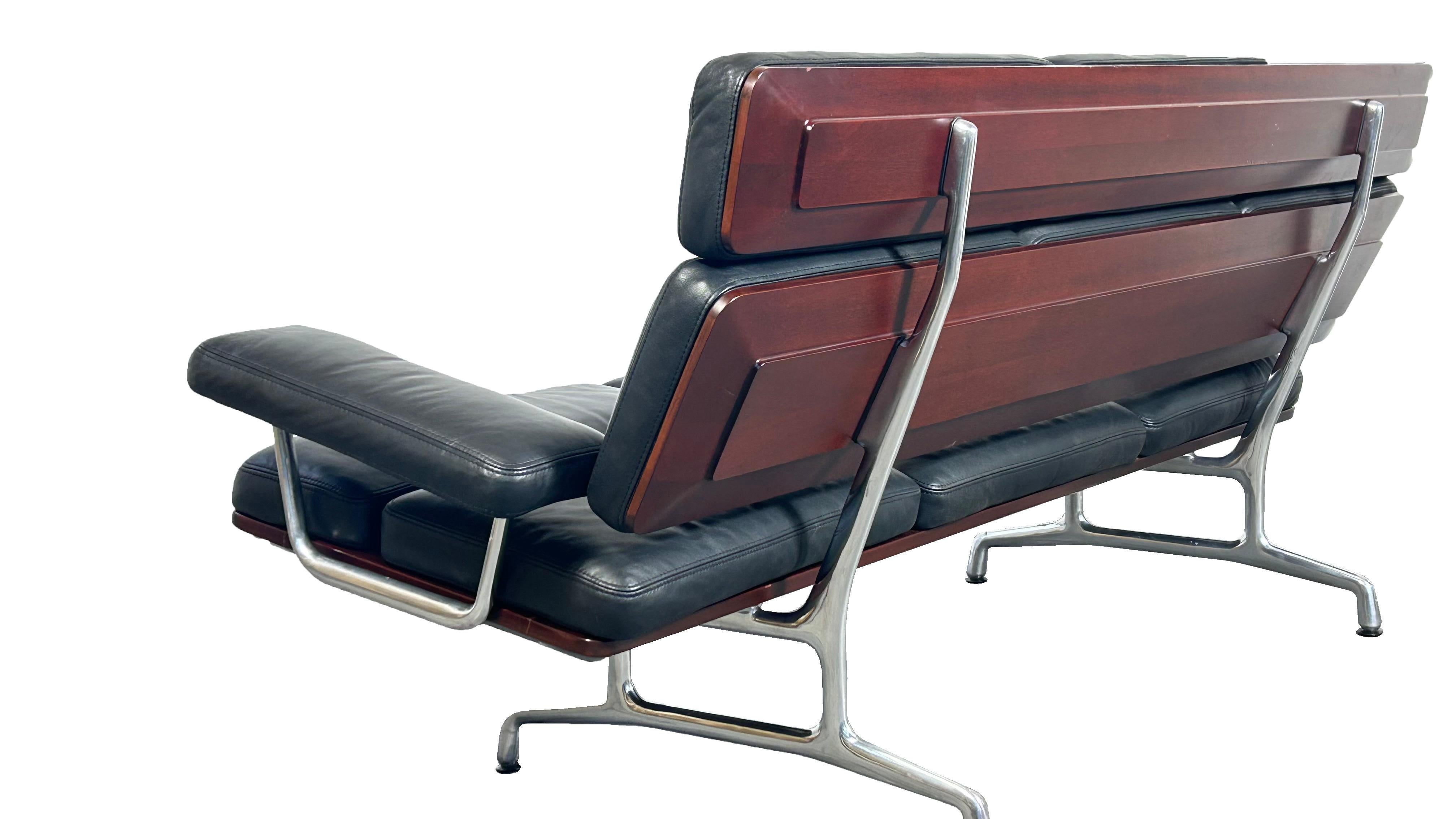 1st Edition Softpad Sofa ES108 Designed by Charles & Ray Eames, 1984 3