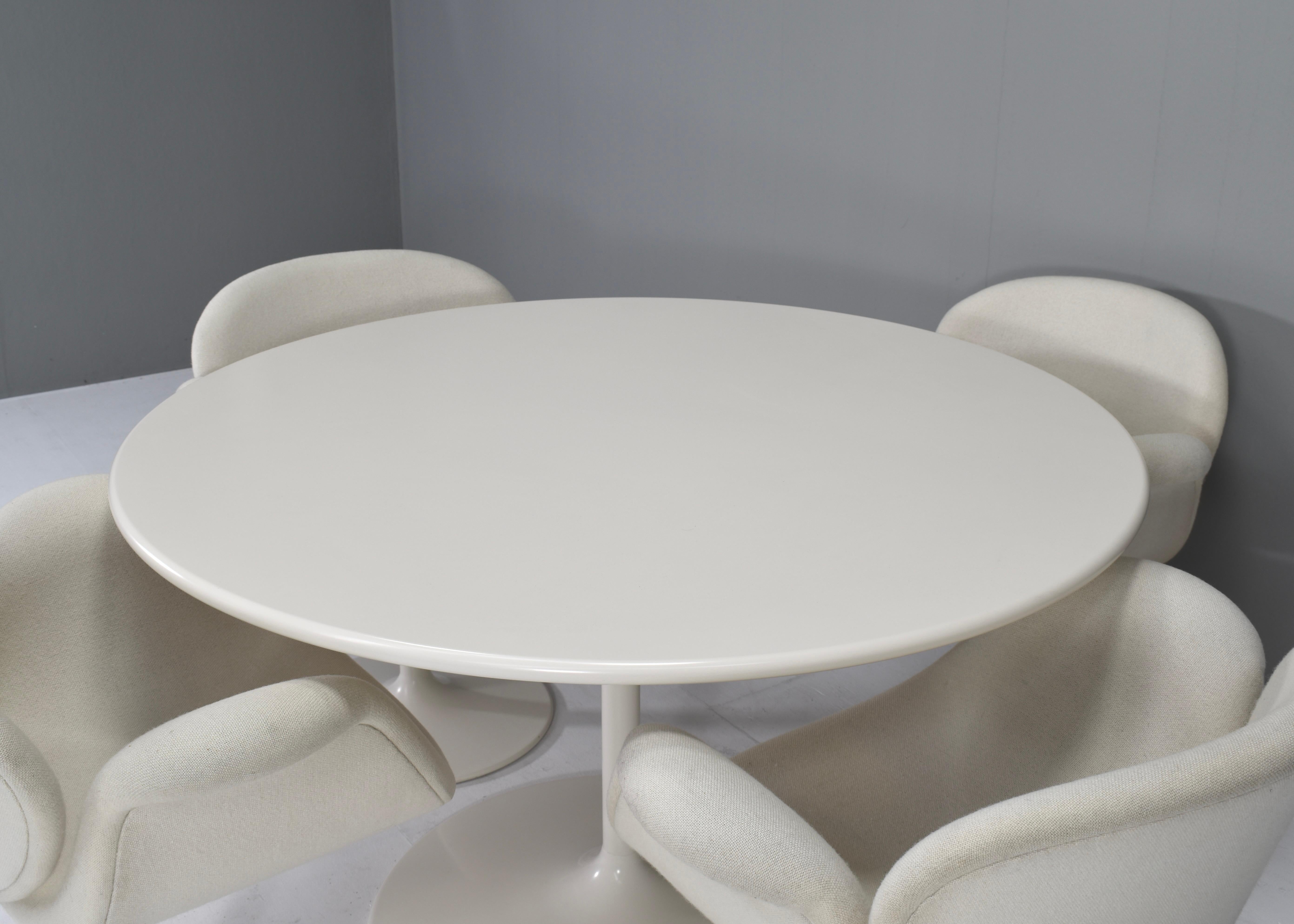 Mid-20th Century 1st Edition 'Tulip' Dining Set by Pierre Paulin for Artifort, Netherlands, 1965 For Sale