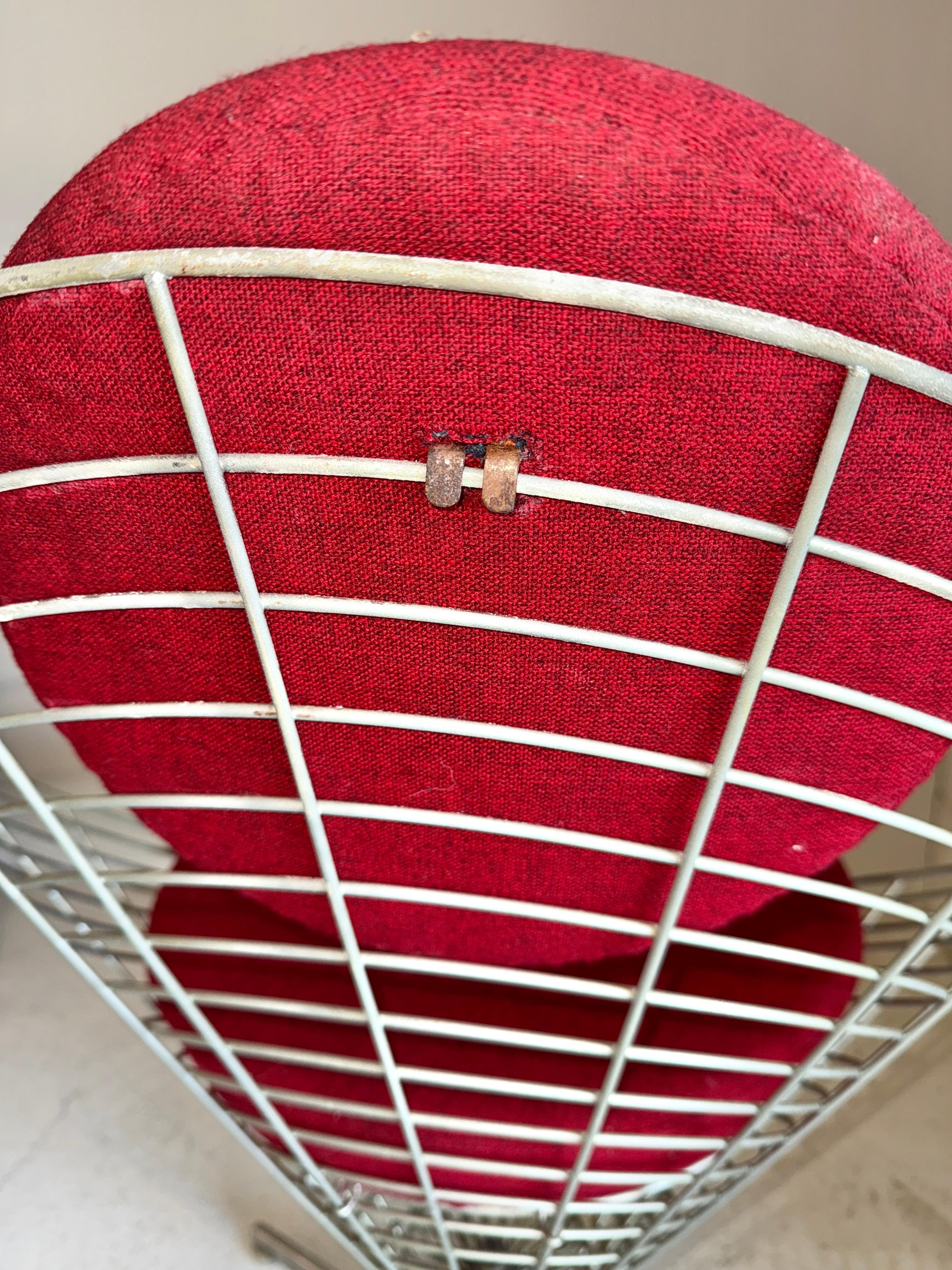 Fait main 1ère édition de la chaise cône Verner Panton K2 pour Plus-Linje Denmark en vente