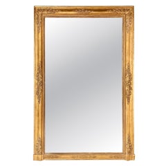 1st Empire or Napoleon Period Gilt Mantle Mirror