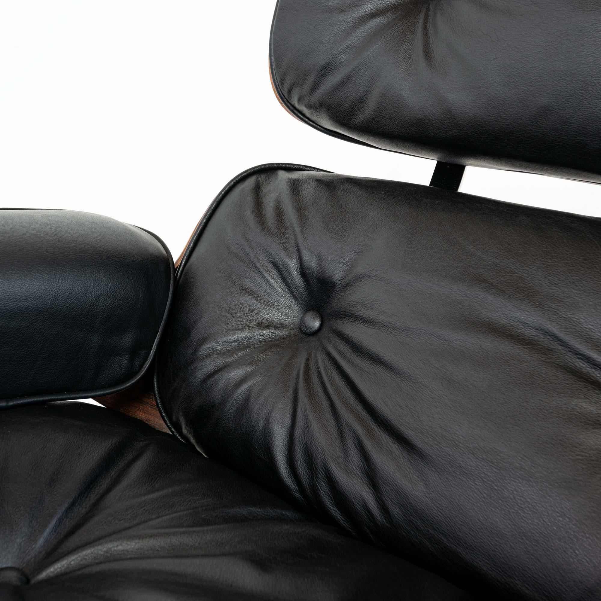 1ère génération 1956-1959 Chaise longue Eames et pouf Boot Glide en vente 4