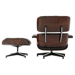 1ère génération 1956-1959 Chaise longue Eames et pouf Boot Glide