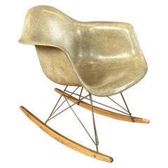 Charles Eames 1st Gen, Herman Miller Zenith Rope Edge Rocker RAR Base rare