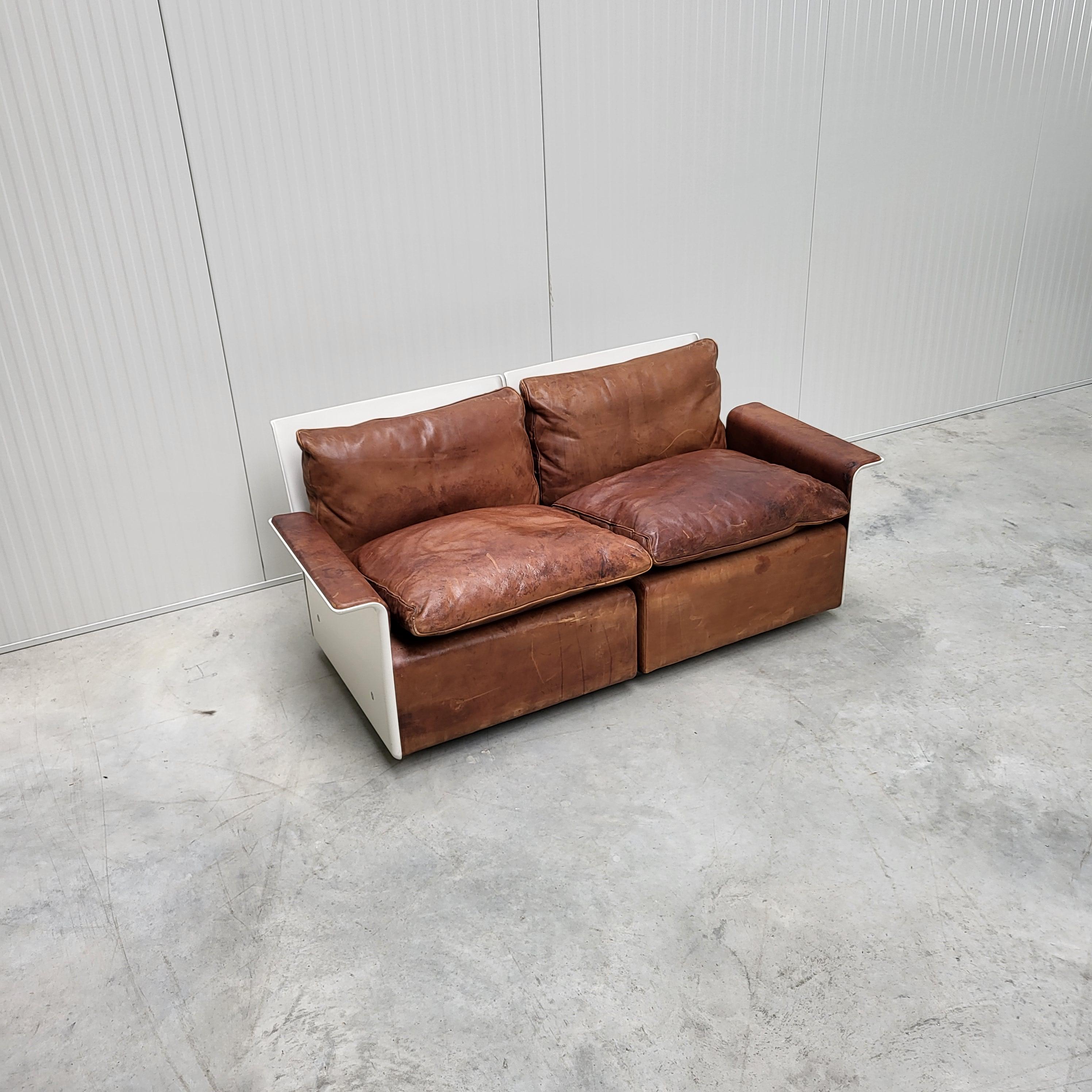 Modern 1st Gen Dieter Rams RZ620 Sofa for Vitsoe 1962 For Sale