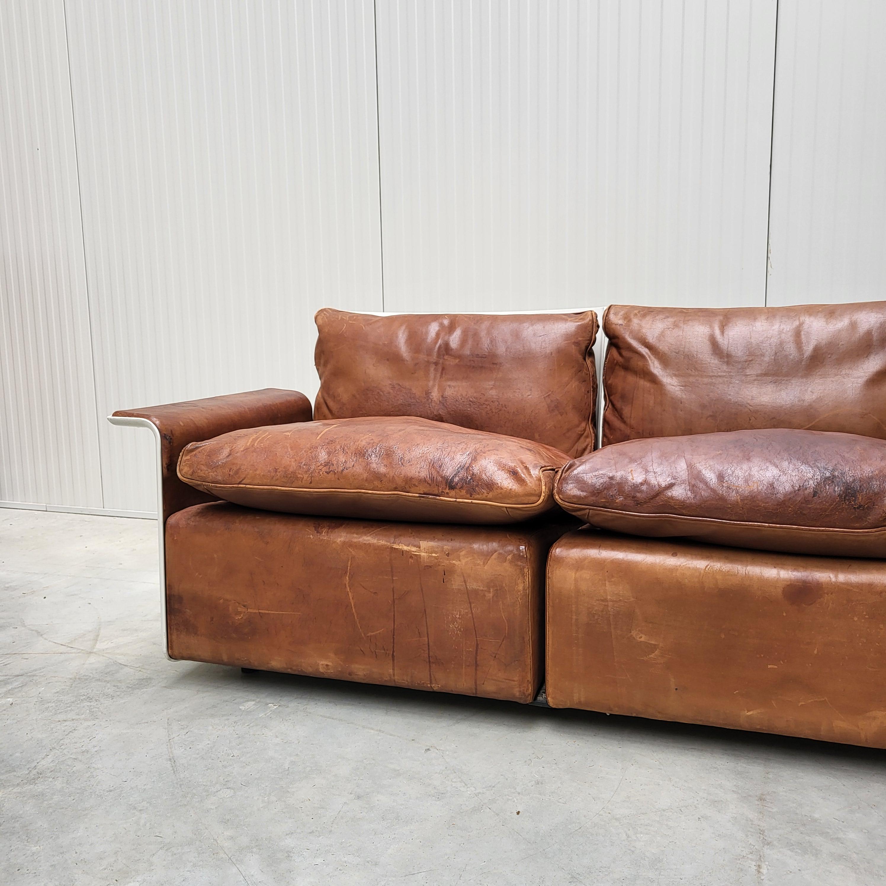 1st Gen Dieter Rams RZ620 Sofa für Vitsoe 1962 (Handgefertigt) im Angebot