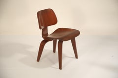 1st Generation Charles Eames for Evans Products Company DCW Chair, 1947, Signed