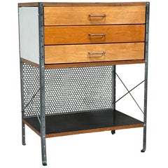 1st Generation Eames ESU 270-N Storage Unit / Cabinet w/ Drawers