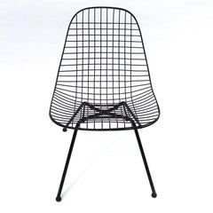 1st Generation Eames LKX Lounge Wire Mesh Side Chair 1951