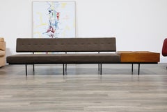 1st Generation Florence Knoll Model #578 Sofa by Knoll Associates, 1950s, Signed