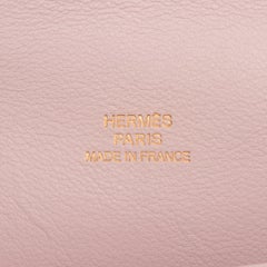 1stdibs Exclusive Hermès Kelly Pochette Rose Dragee Swift Leather Gold Hardware