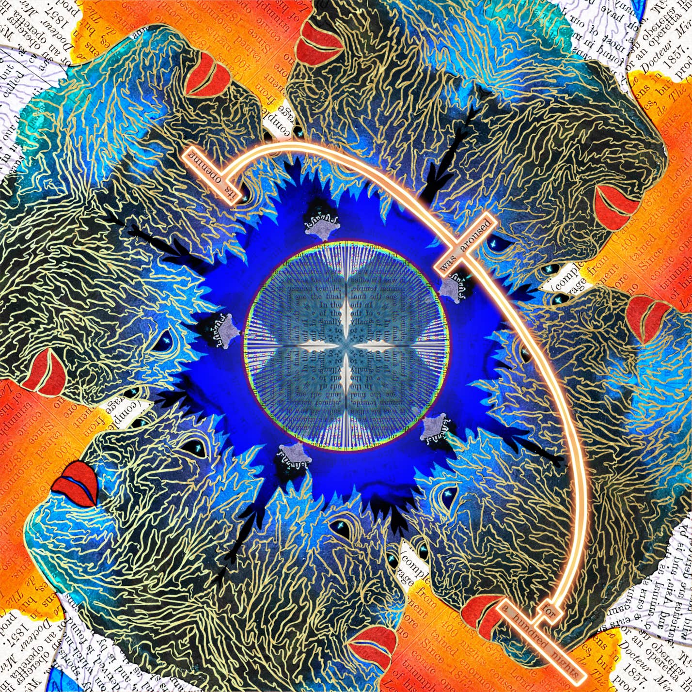 Its Opening was Aroused for a Hundred Nights