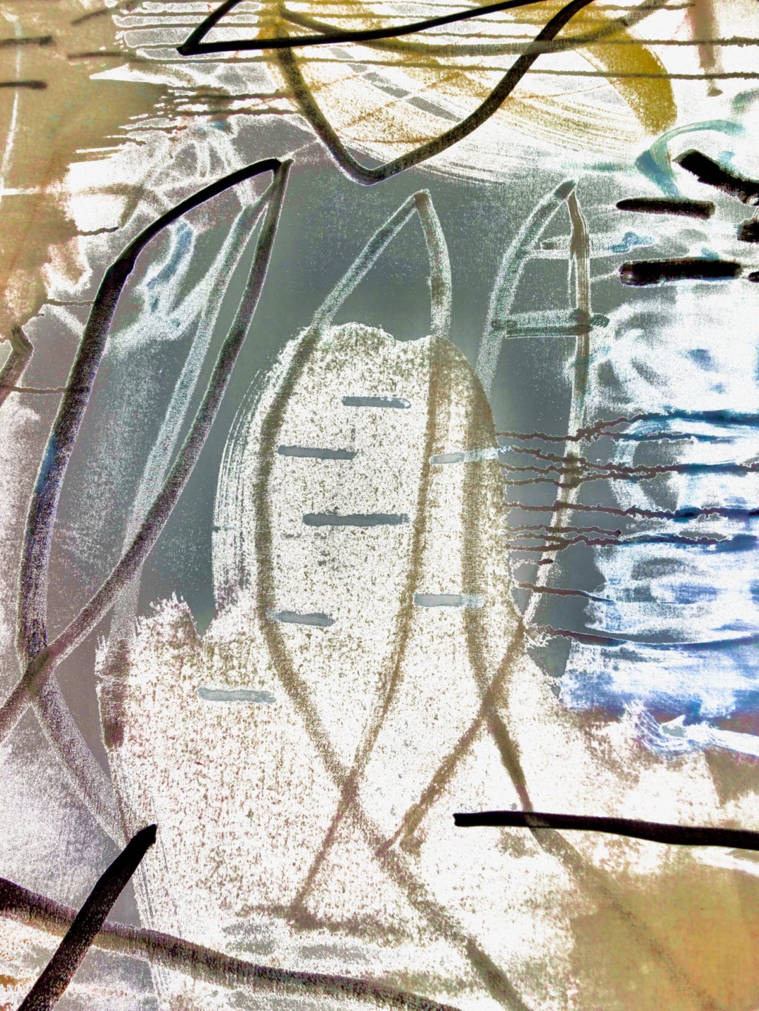 Wild and Tangled Three (Water's Edge)
