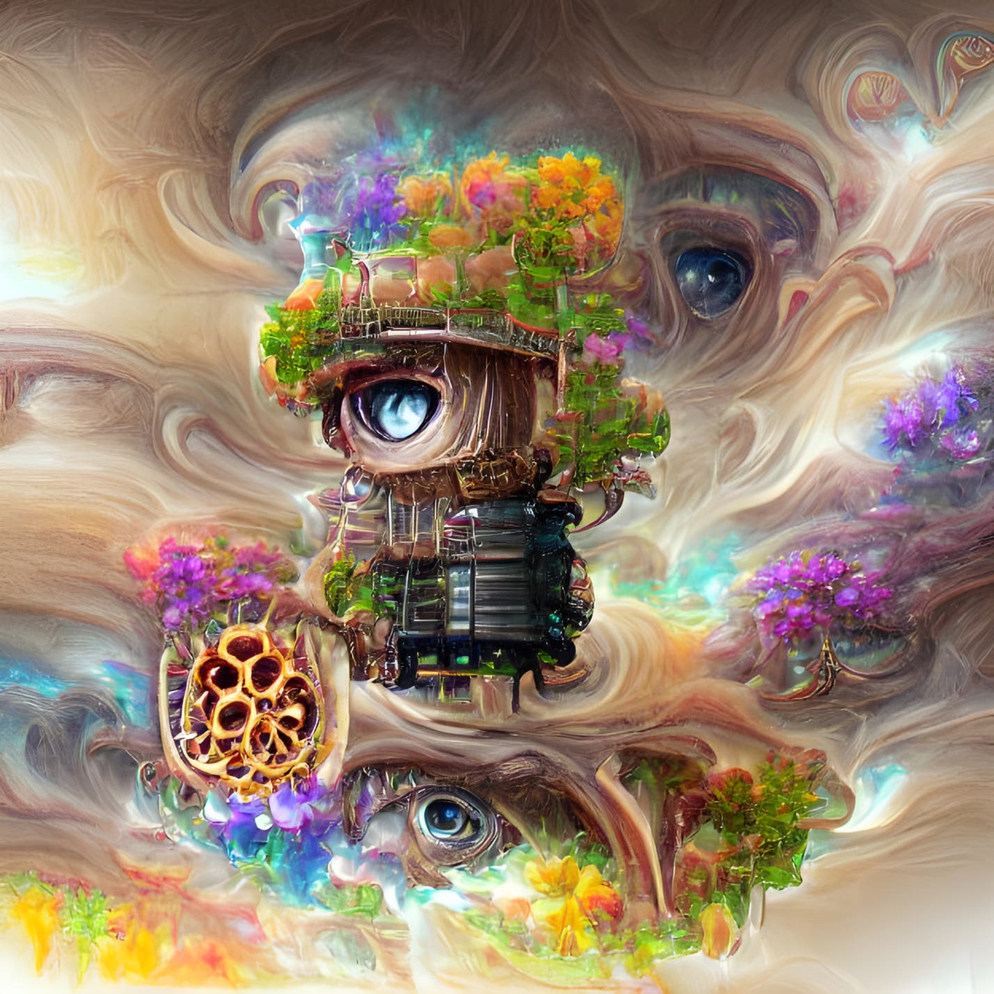 The tree of life and the eyes of God