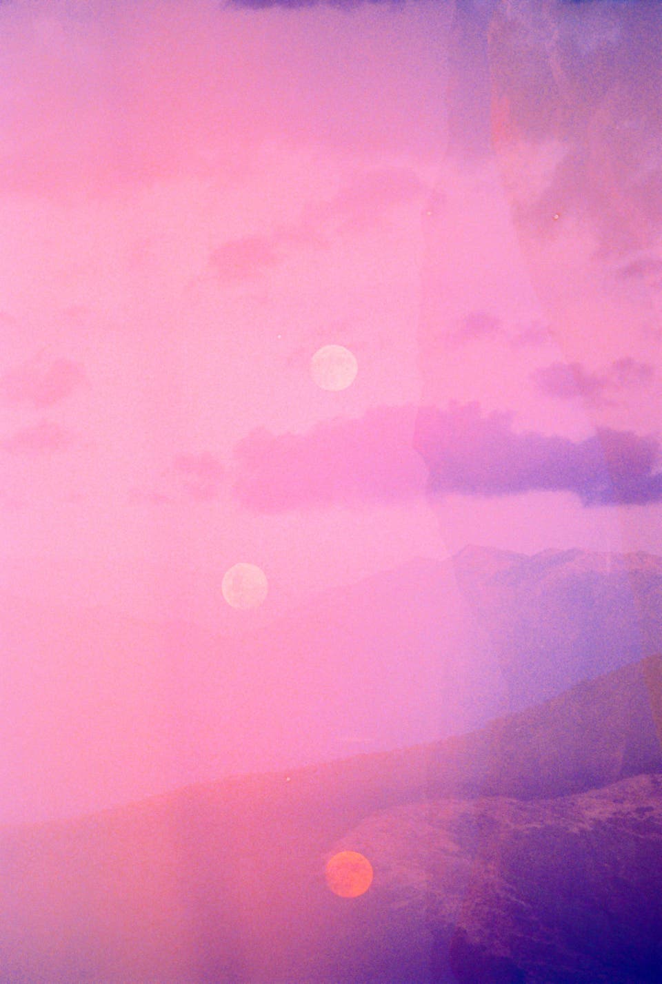 for the ones who miss the sunsets, moon rising