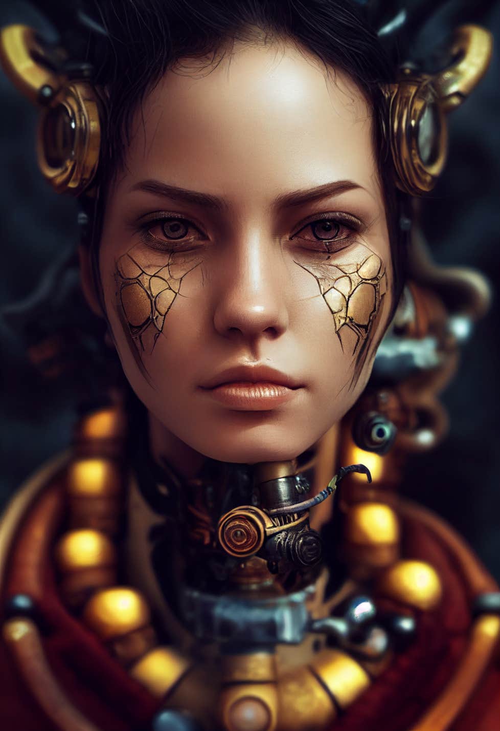 Steampunk Lady commander