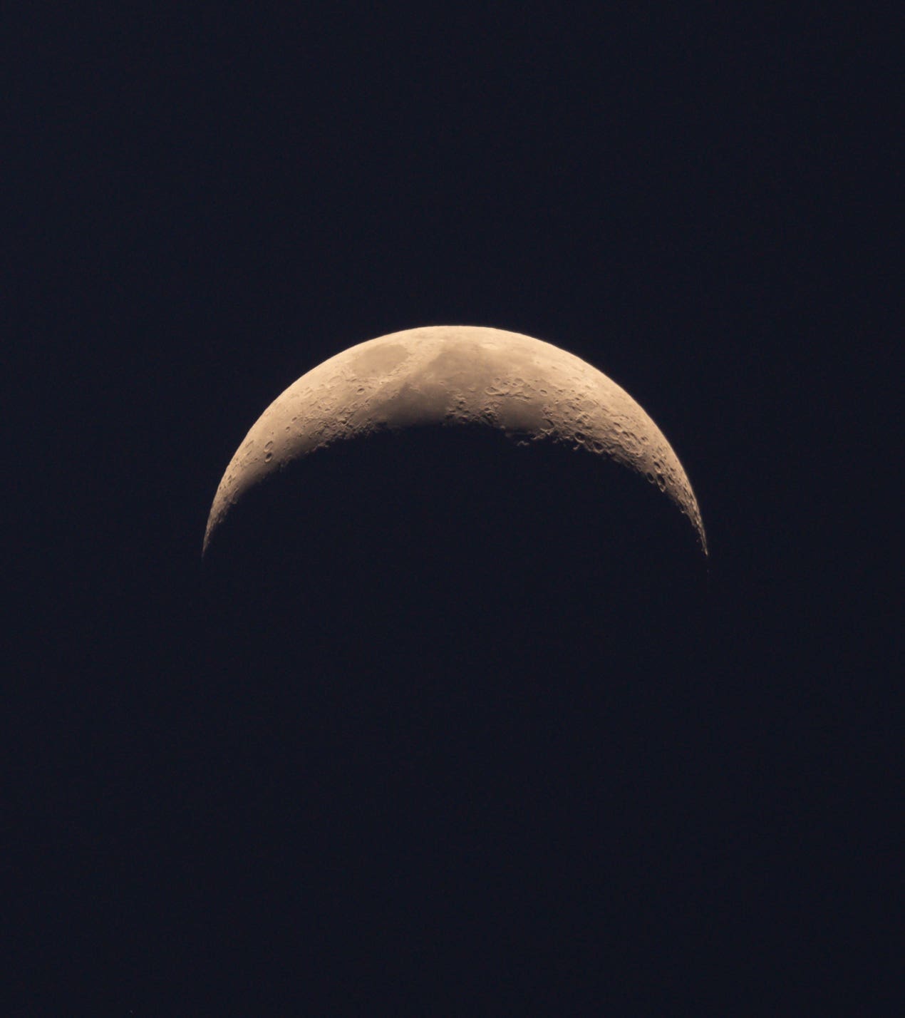 Crescent moon