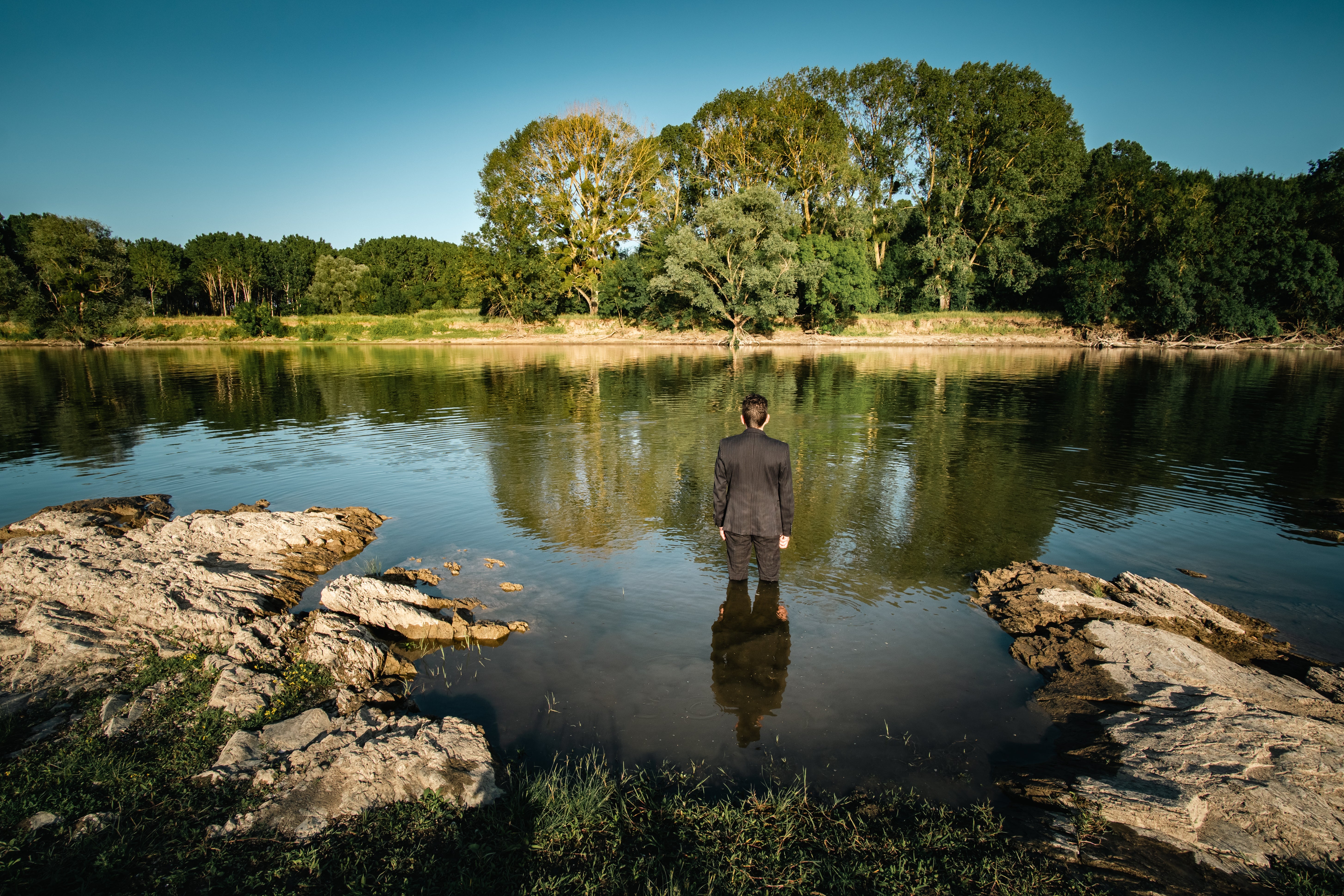 Into The water ( Maine river)