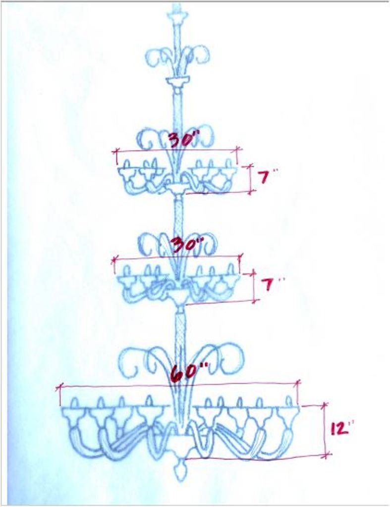 Mid-Century Modern 1stdibs Project - Rotunda chandelier