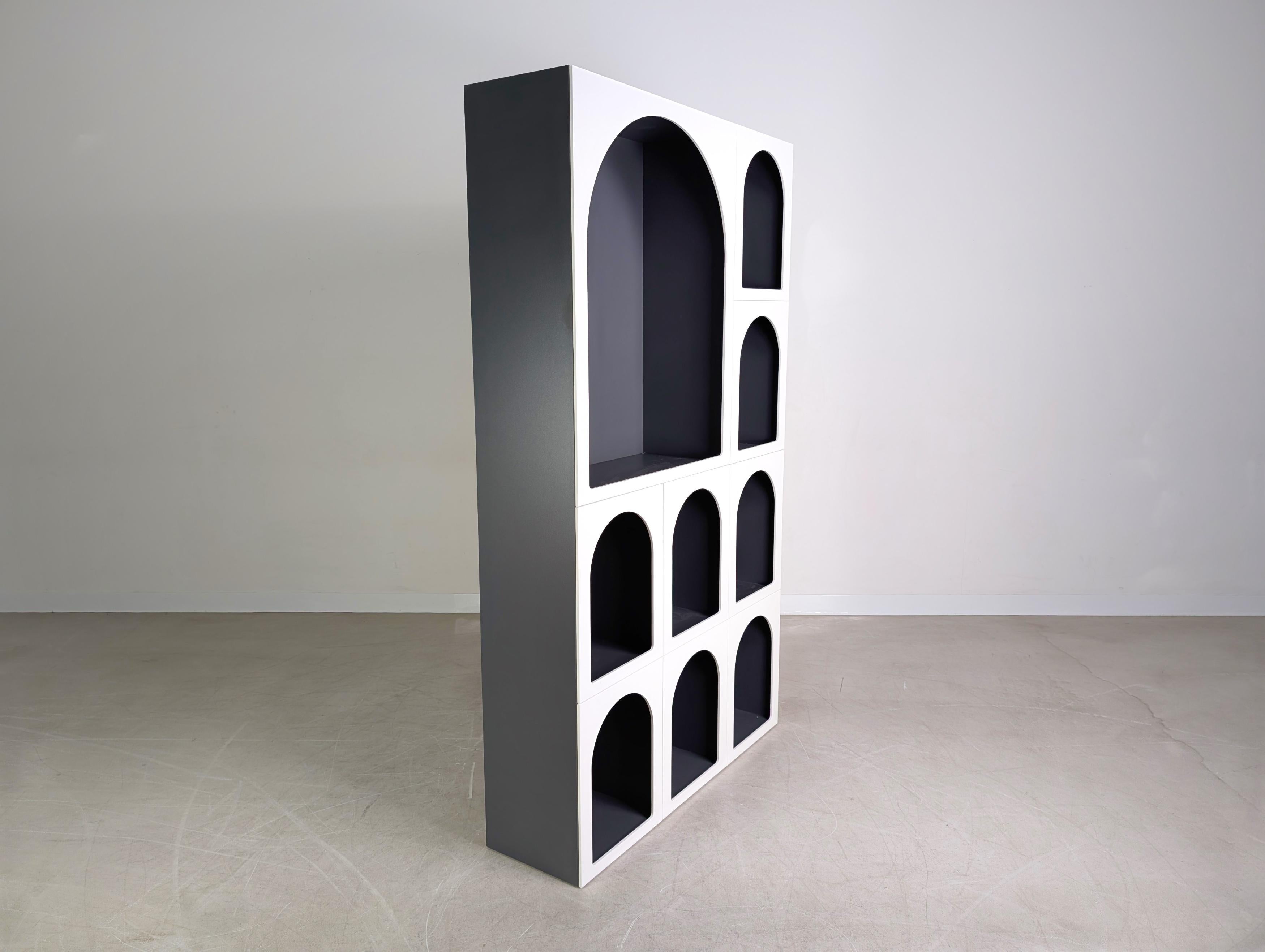 Italiano 1x Bonaldo Cabinet de Curiosité Regal Bücherregal Fabrice Berrux in vendita