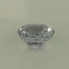 2 1/6 Carat Oval Grayish Purple Sapphire GIA Unheated