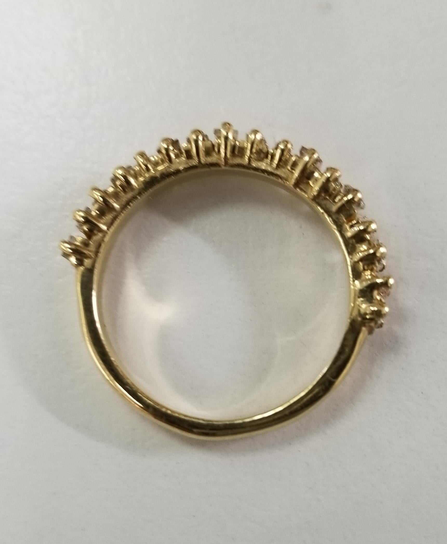 2 carat baguette diamond ring