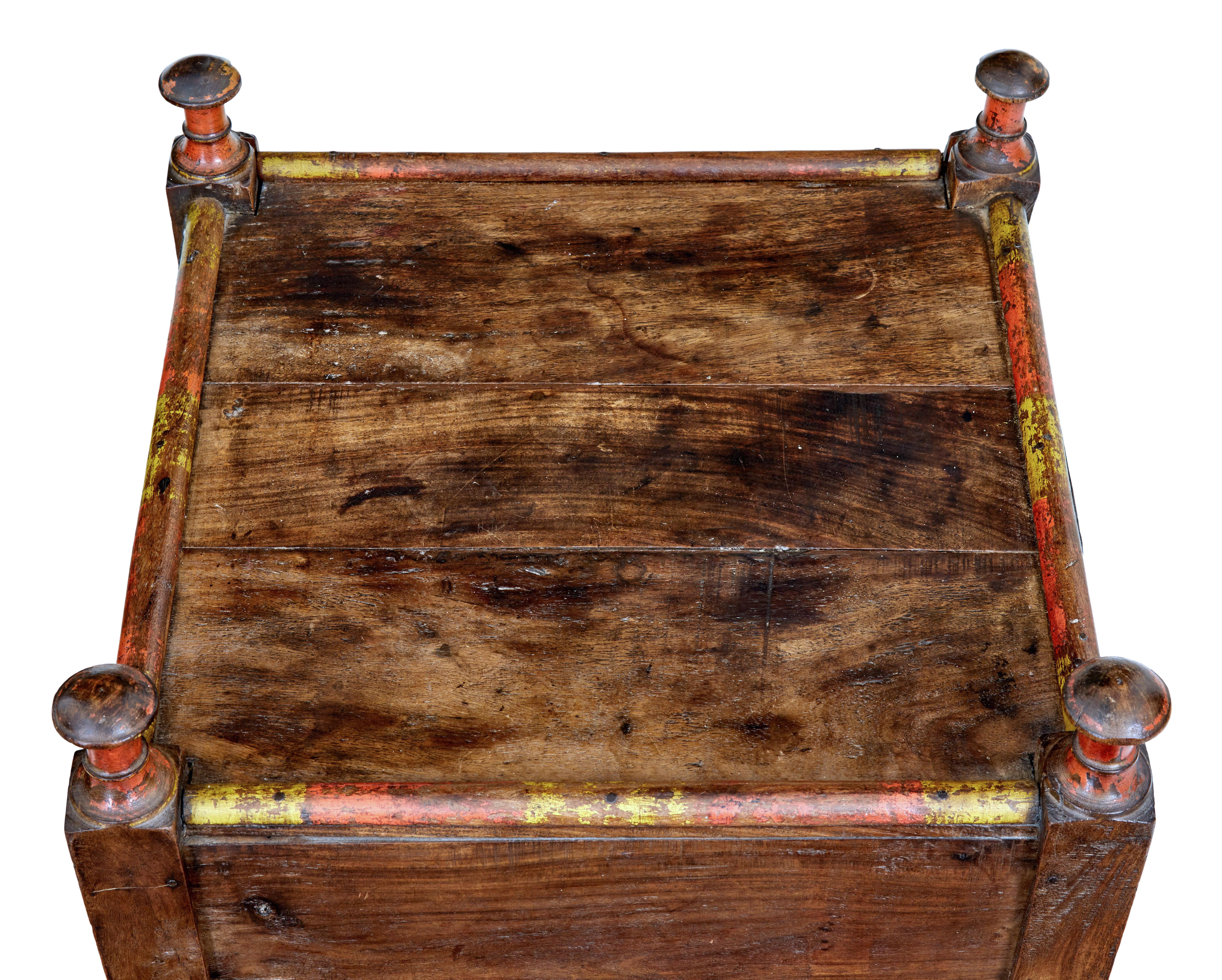 19th Century 2 19th century Moroccan low bedside tables For Sale