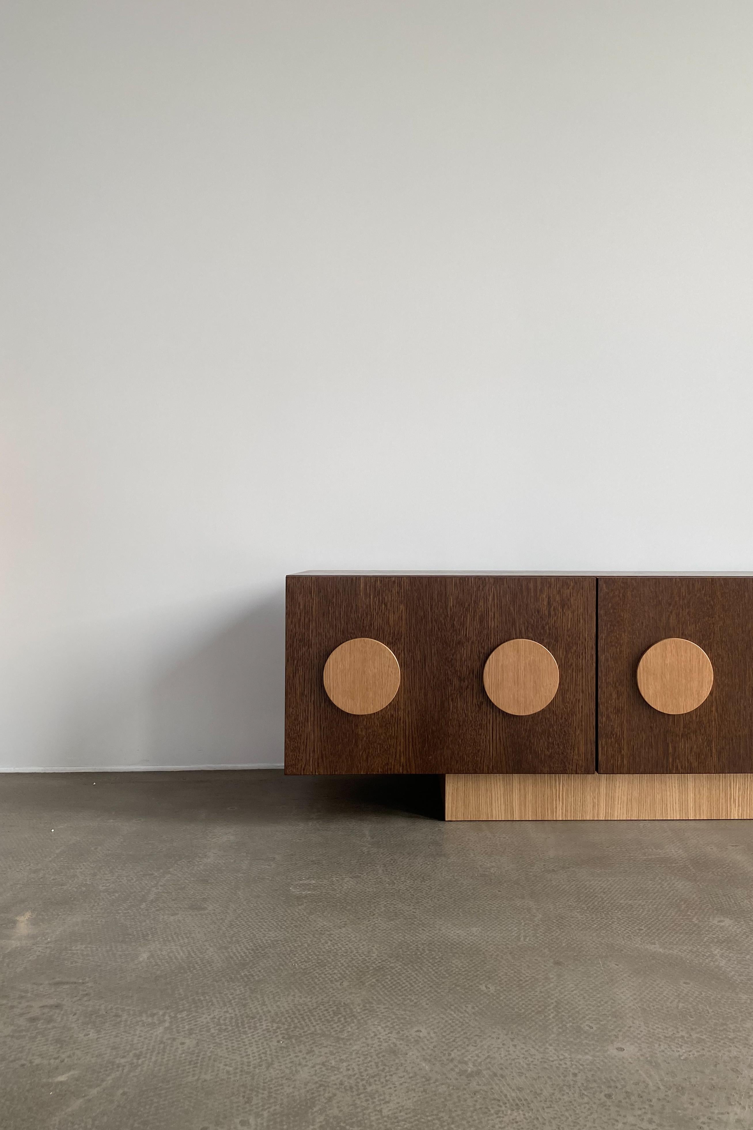 Stained 2/2 Installment - Order ID 151051032 - 2 x bespoke Kolma Lowboards by Pastform For Sale