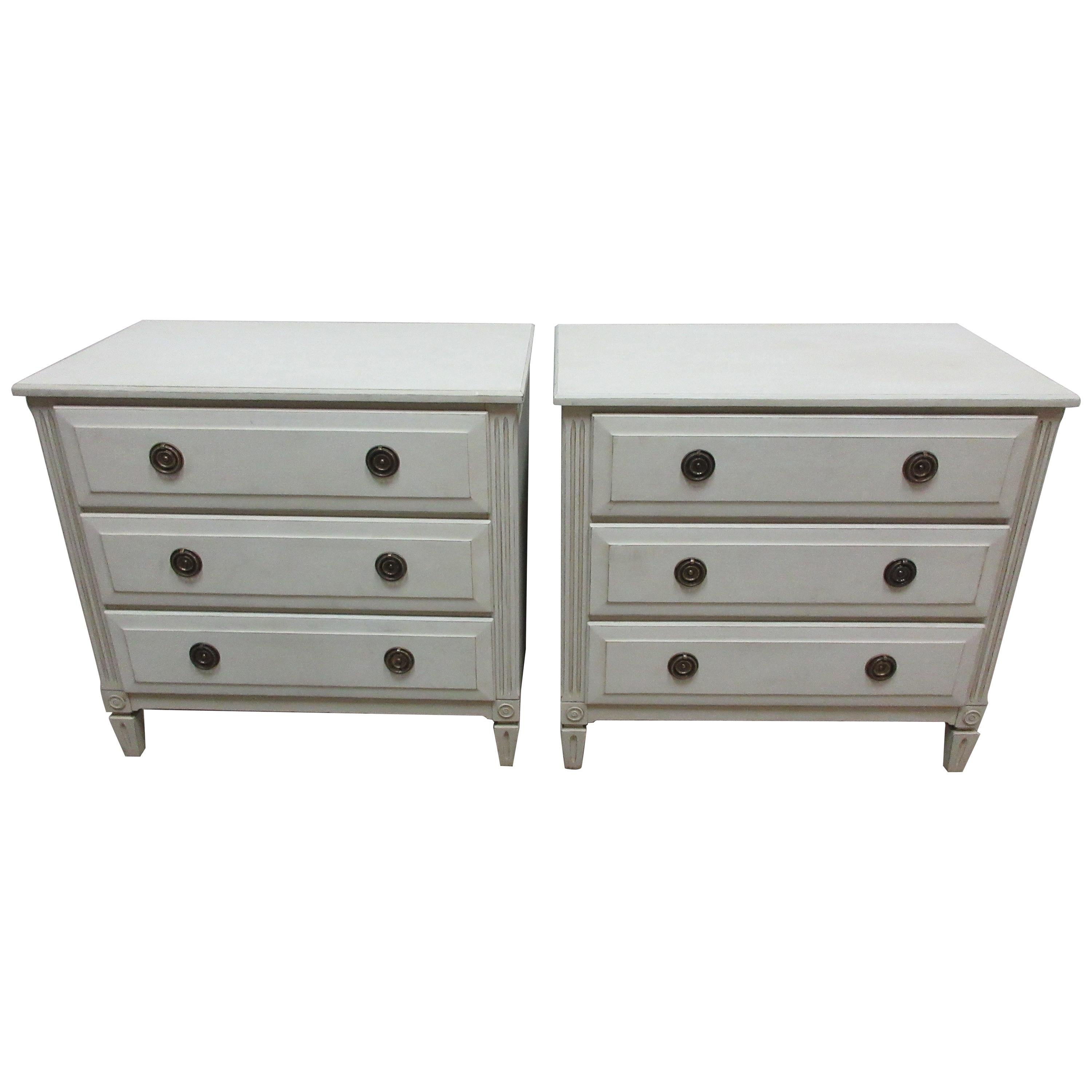 2-3 Drawer Gustavian Chest of Drawers