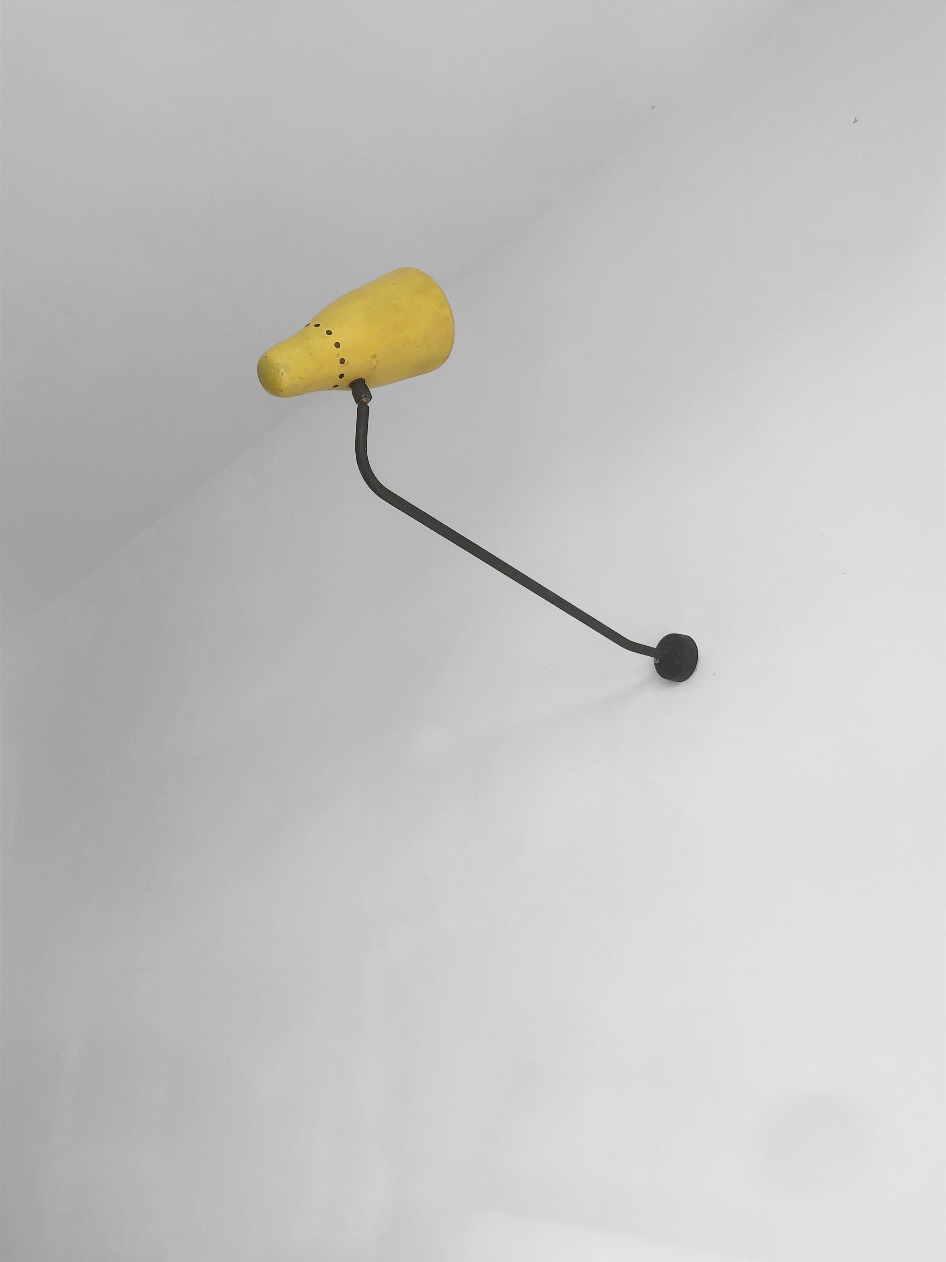 2/6 APARATOS DE PARED MODERNOS DEL MEDIO SIGLO por JACQUES BINY ed. LUMINALITE Francia 1950 Metal en venta