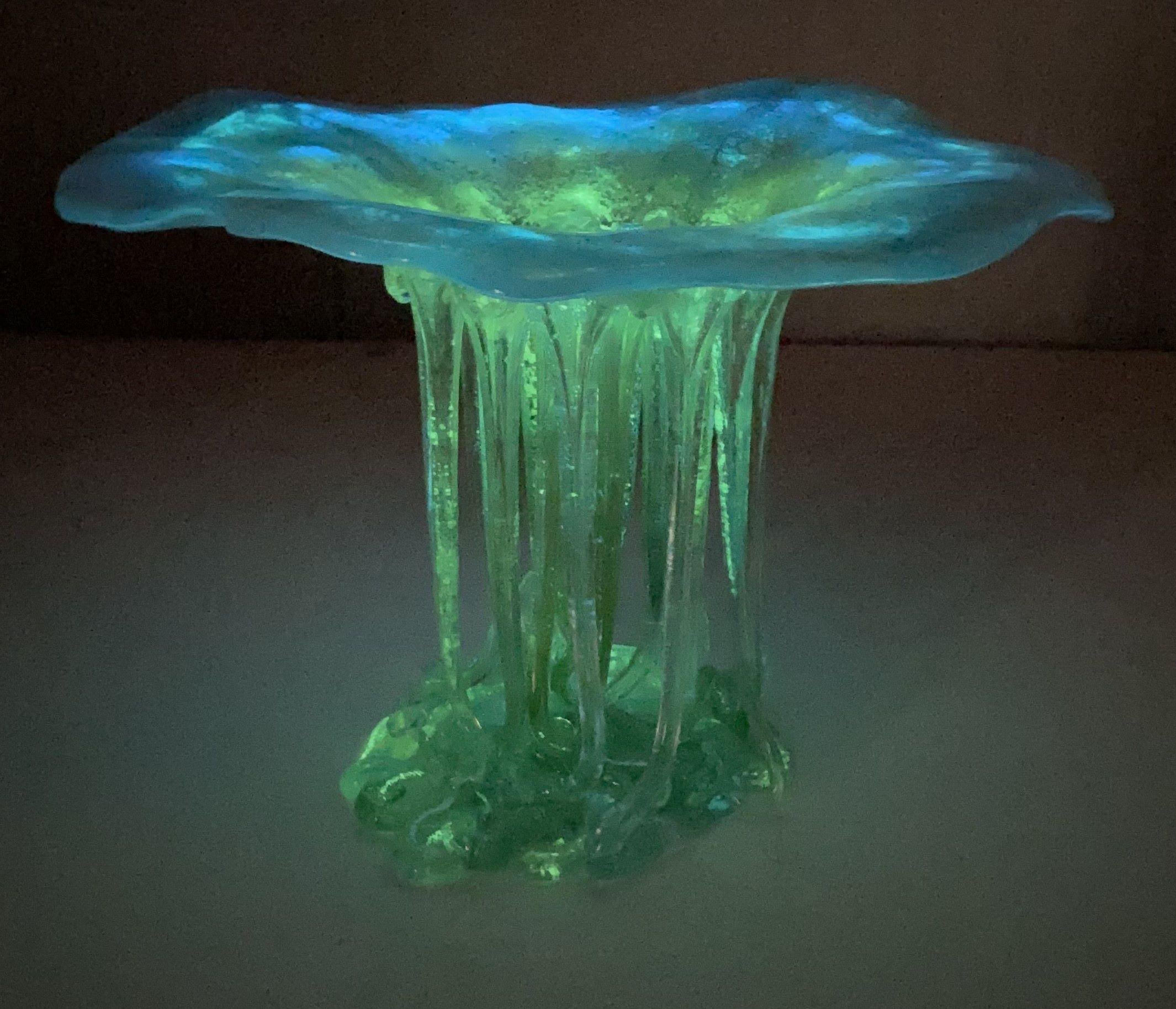 Verre d'art 2 Aibissi, verre de Murano, fabriqué à la main en Italie, design, 2024 en vente