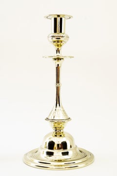 2 Alpaca art deco candle holder vienna around 1920s