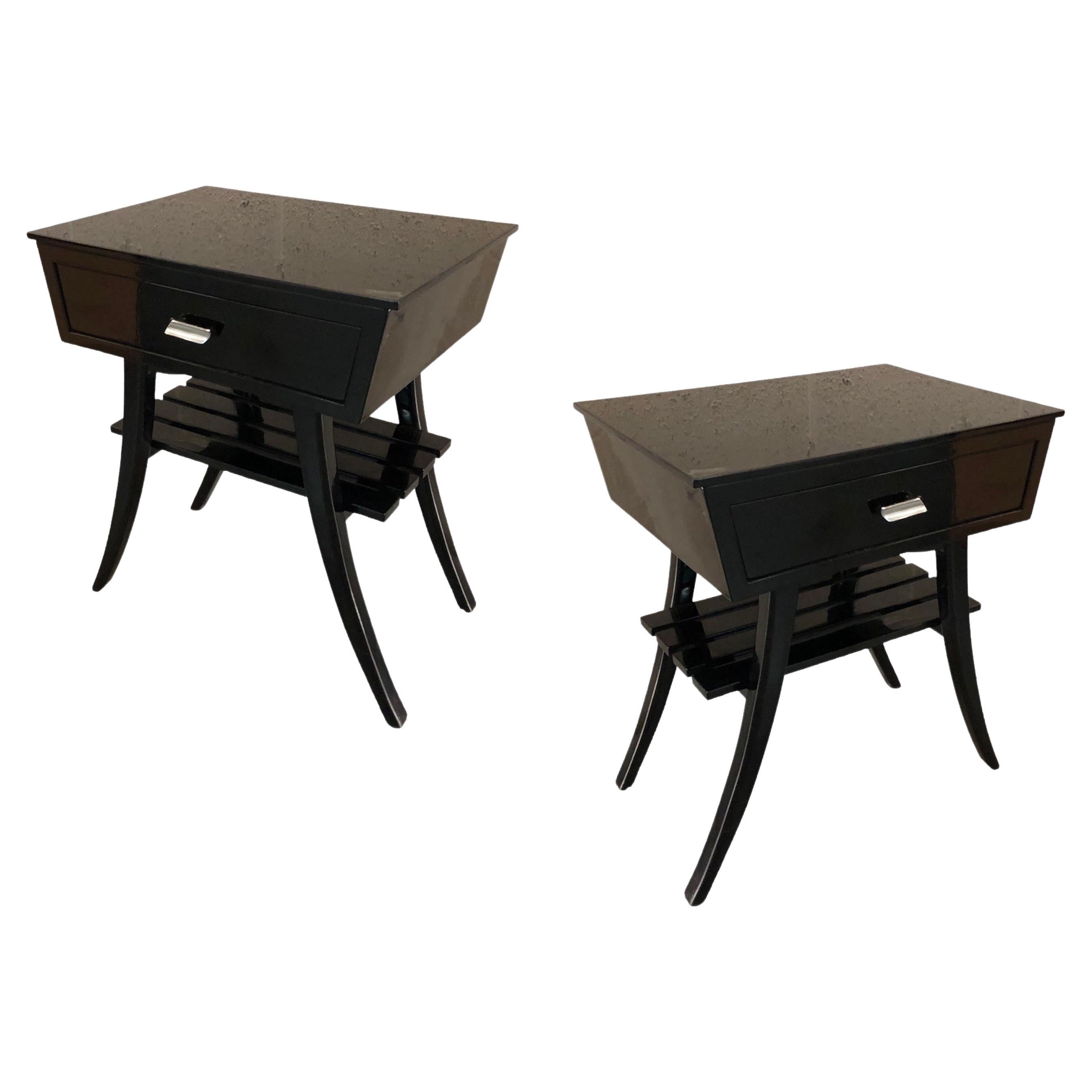 2 Amaizing Art Deco Tables, France, 1930 For Sale