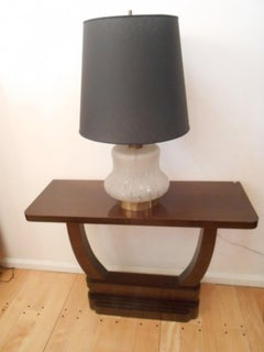 Amazing Consol Style Art Deco in Wood and Polyurethanic Lacquer, French 1920