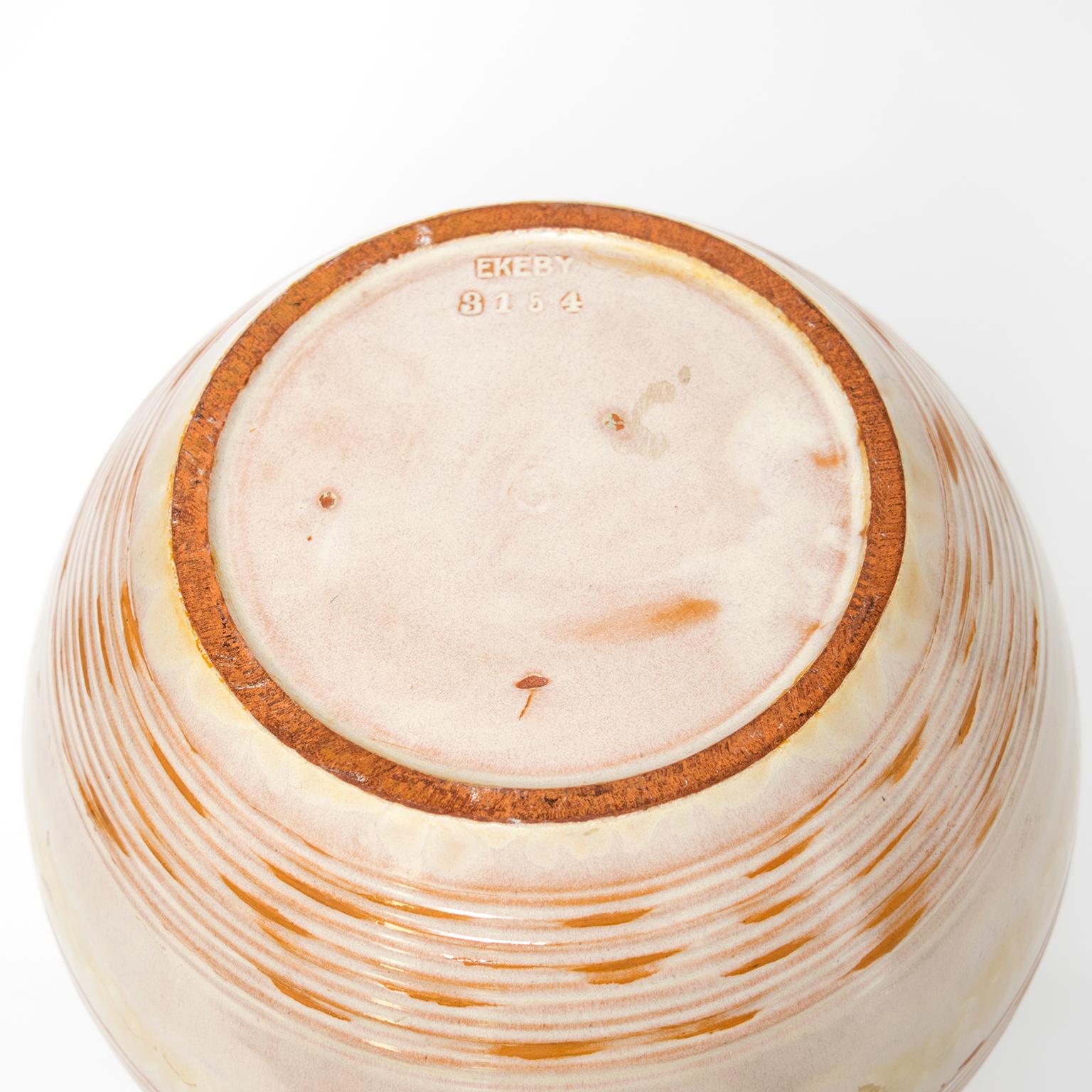 2 Vasi a coste in ceramica Anna-Lisa Thomson Upsala Ekeby, 1930 in vendita 3