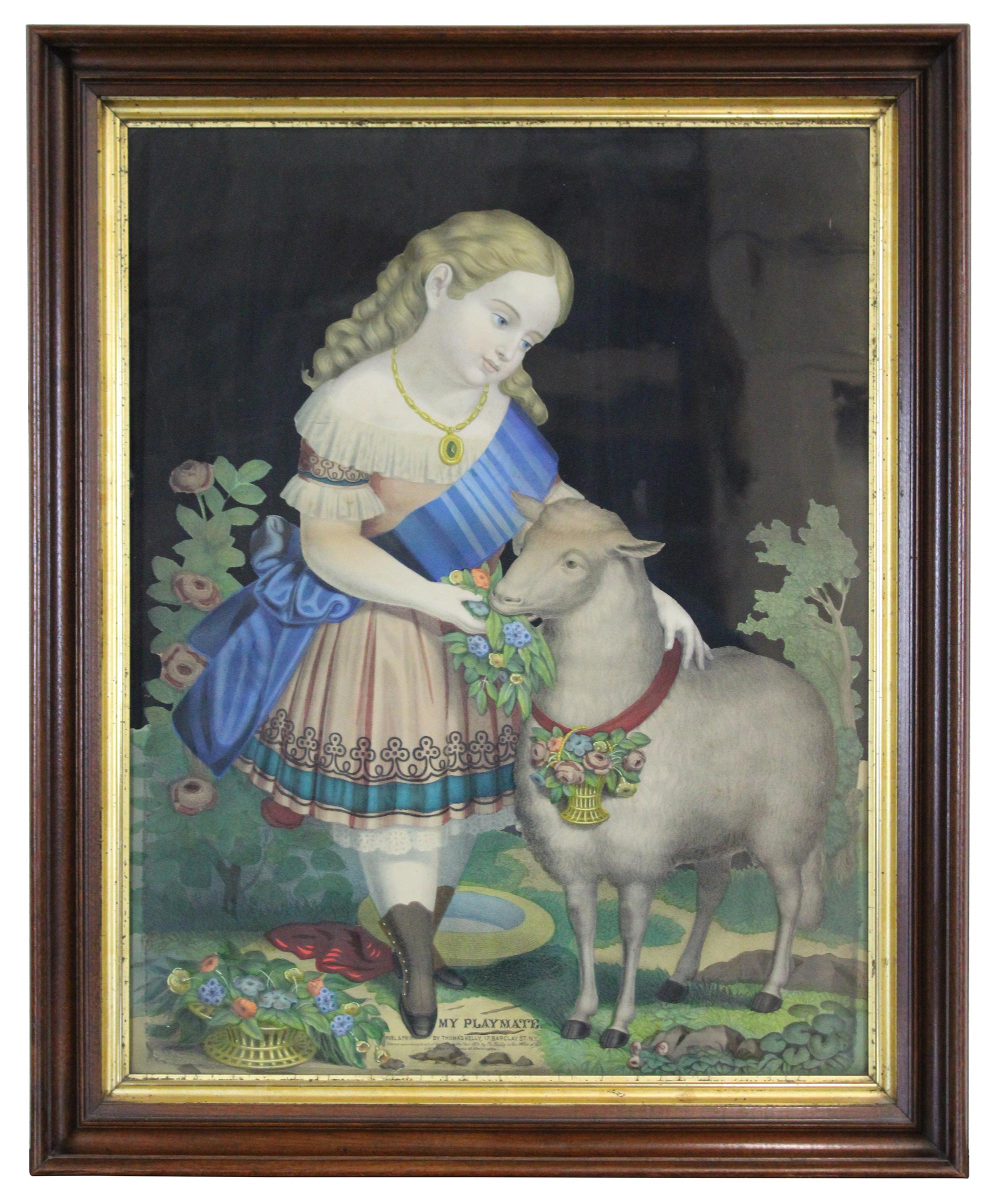 Pair of antique 1874 Thomas Kelly 