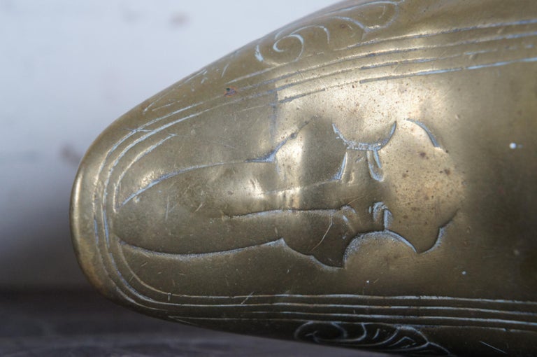 Statuette de cheval en laiton (Gebraucht) in Collombey für CHF 6 – mit
