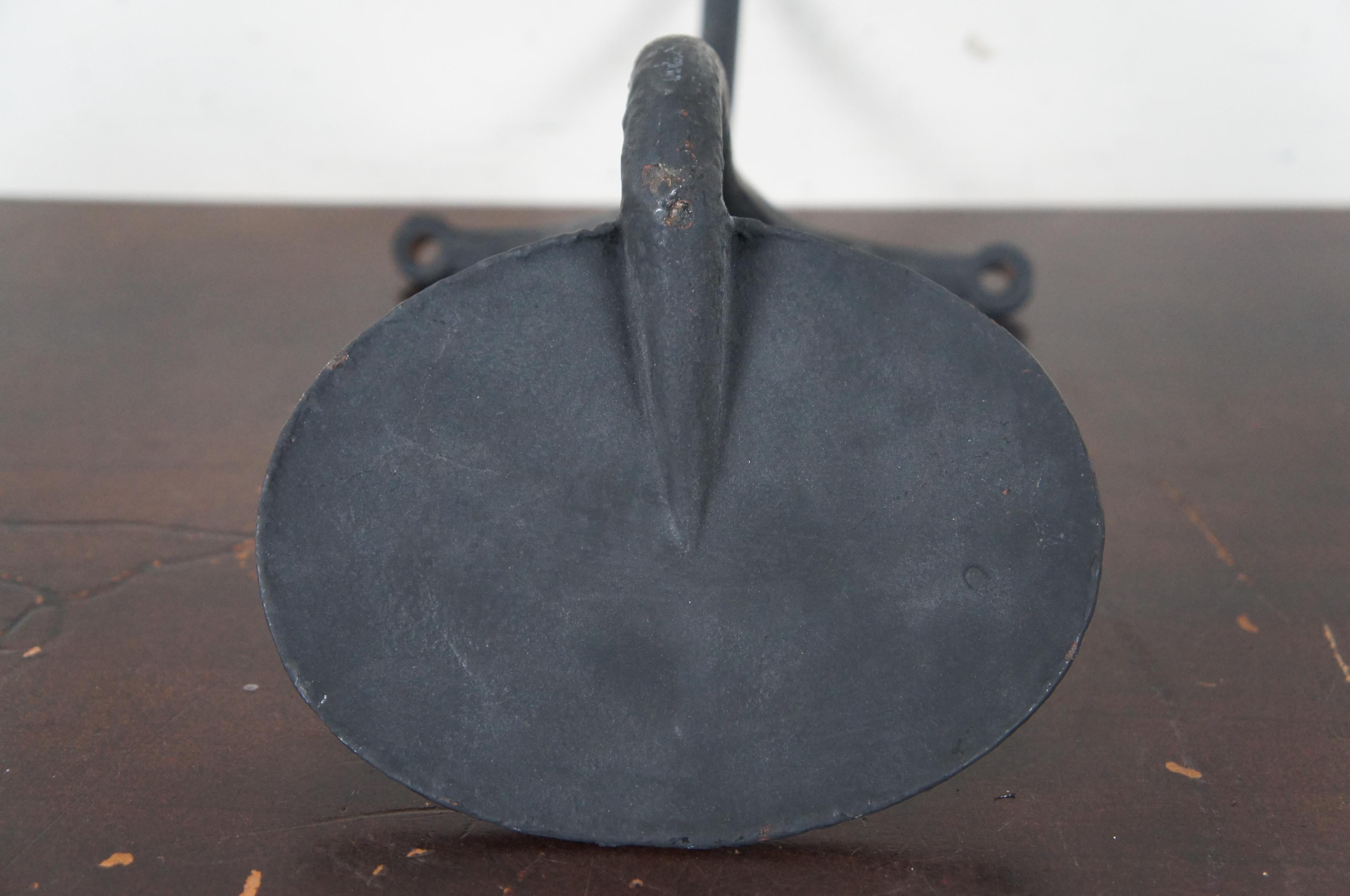 Victorian 2 Antique Cast Iron Horse Drawn Carriage Buggy Wagon Foot Steps Primitive