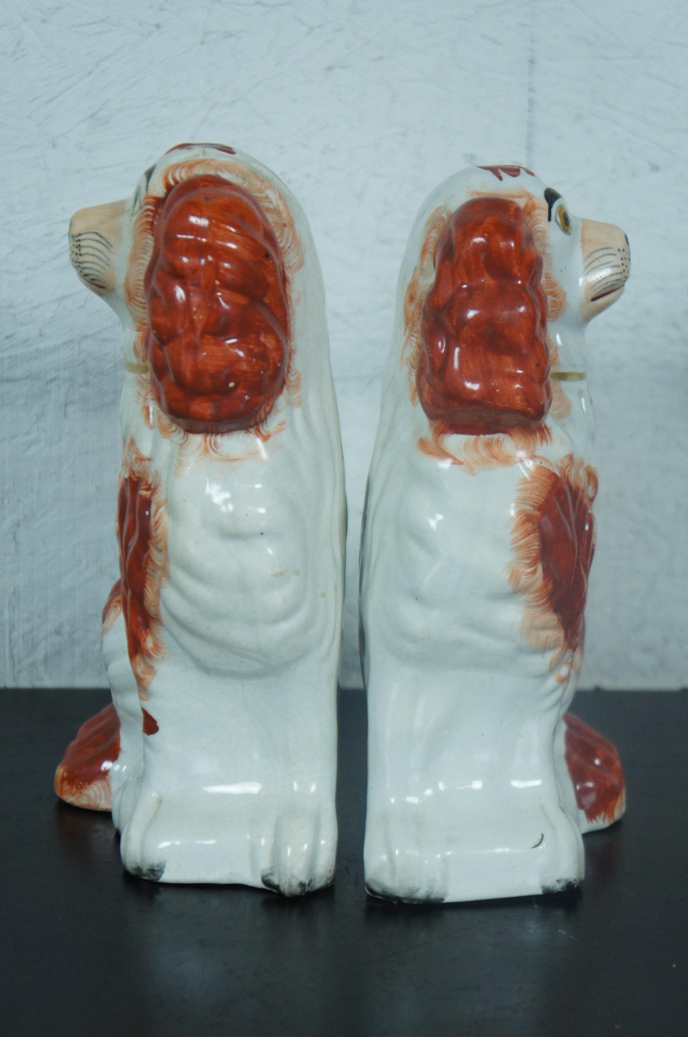 staffordshire king charles spaniel figurines
