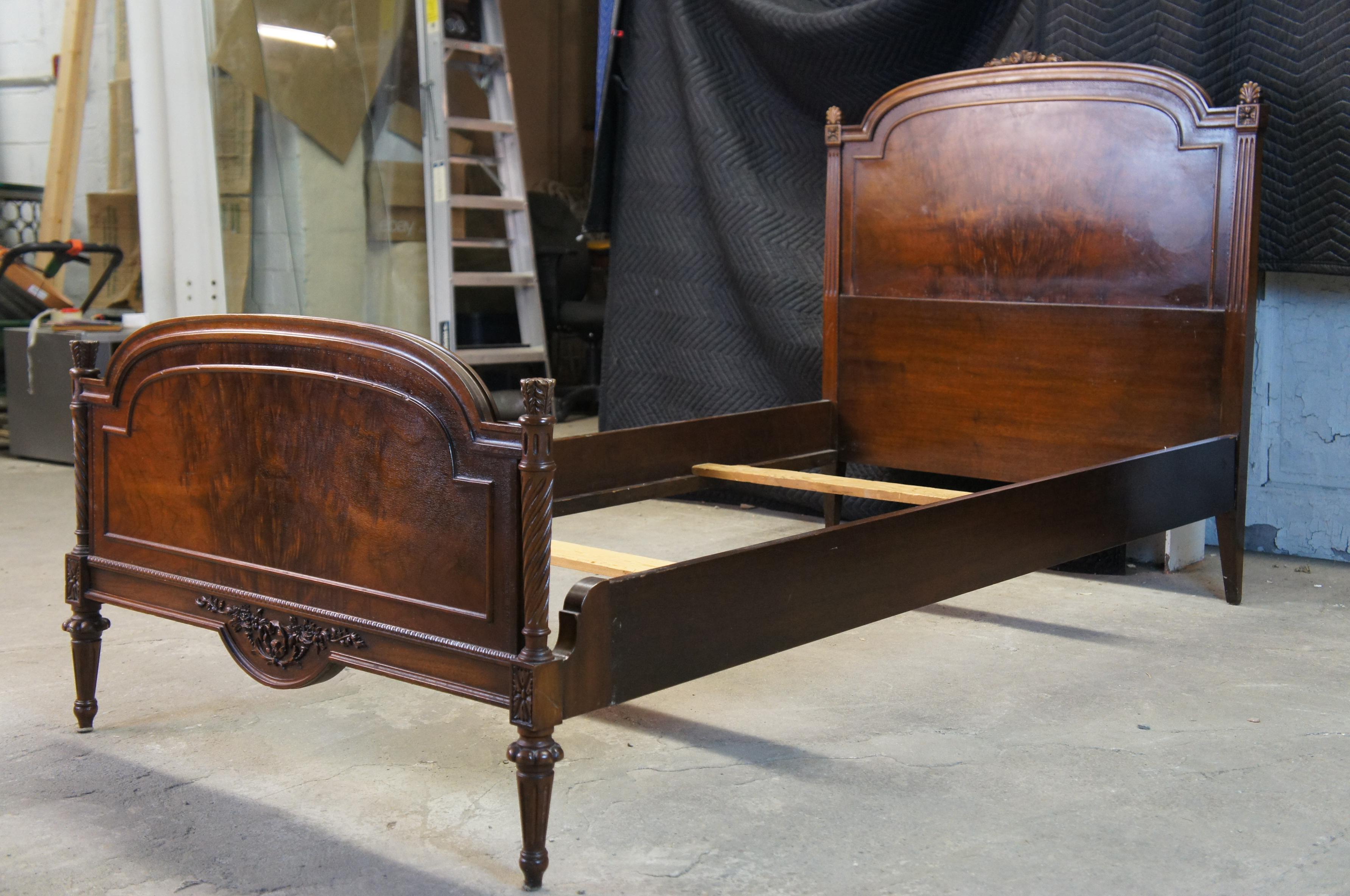 antique twin bed frame