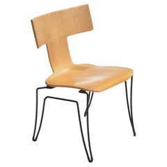 2 "Anziano" Dining Chairs by John Hutton for Donghia