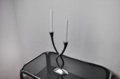 2-Arm Candlestick by Matthew Hilton, England, 1980
